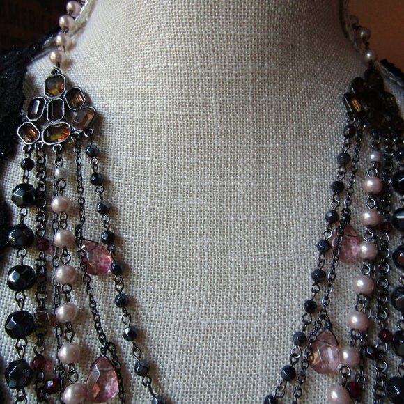 Talbots Multi Strand Necklace NWT - Picture 3 of 5
